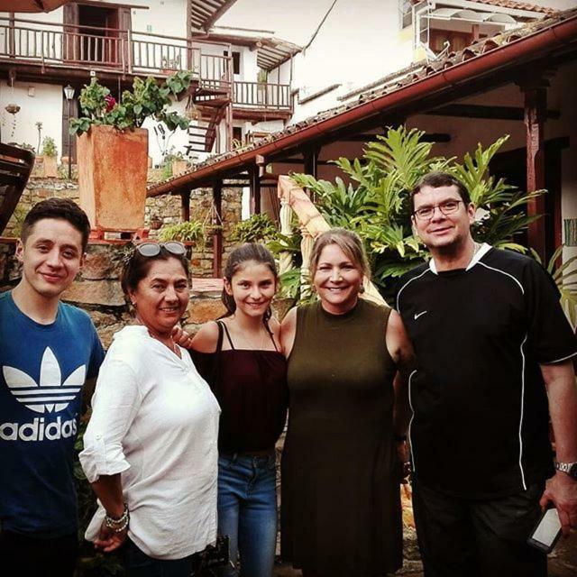 La Serrana Hostal Spa Socorro Ngoại thất bức ảnh
