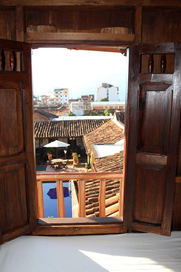 La Serrana Hostal Spa Socorro Ngoại thất bức ảnh