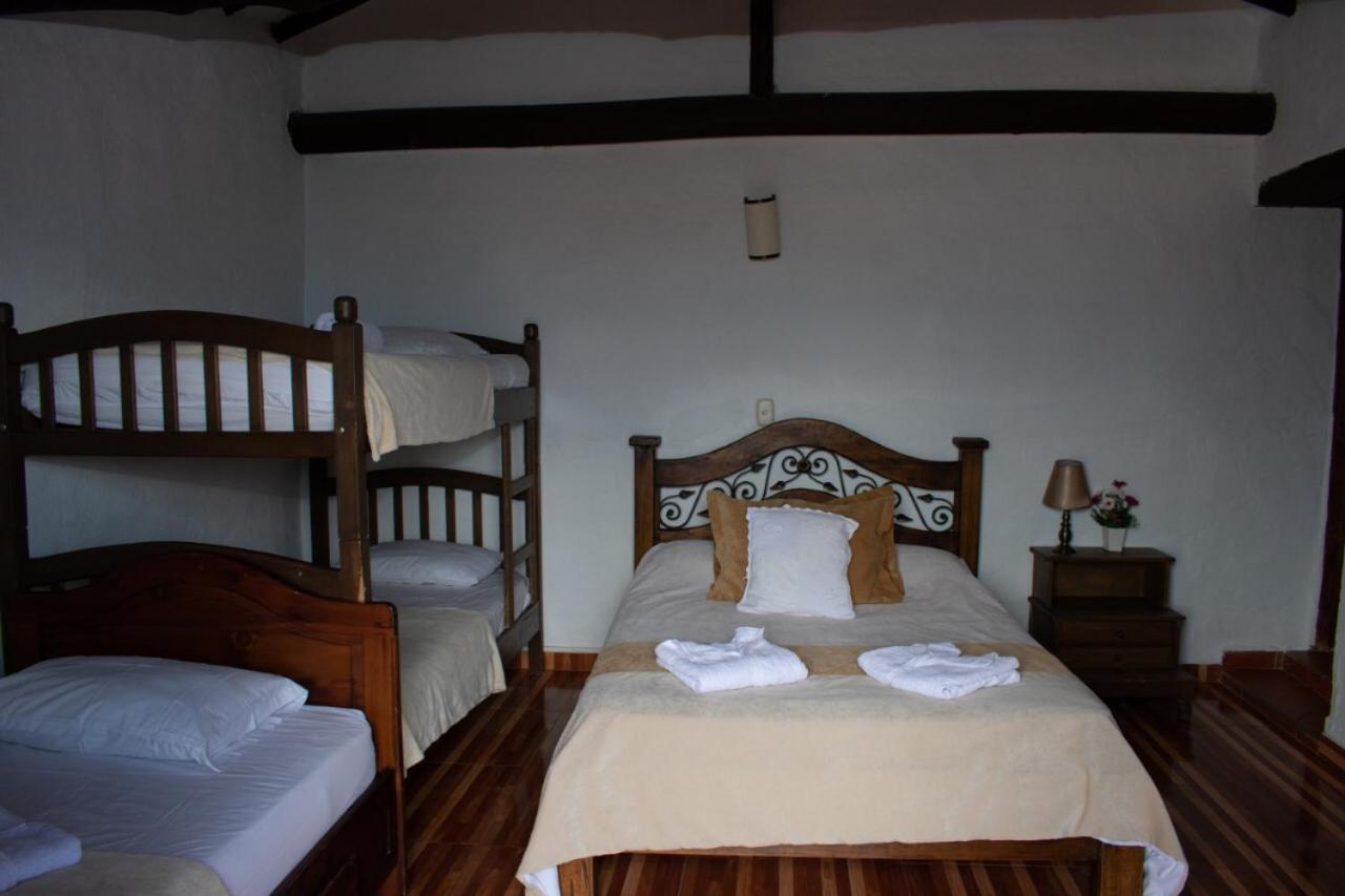 La Serrana Hostal Spa Socorro Ngoại thất bức ảnh